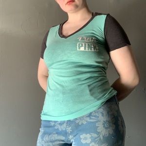 Teal Tee | PINK | Medium